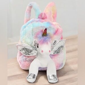 COPY - BNWT Plushie unicorn mini backpack from Hey Pooki